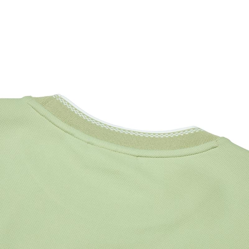 New FILA Sweatshirt Women's Cyan Green F11W434207FLG