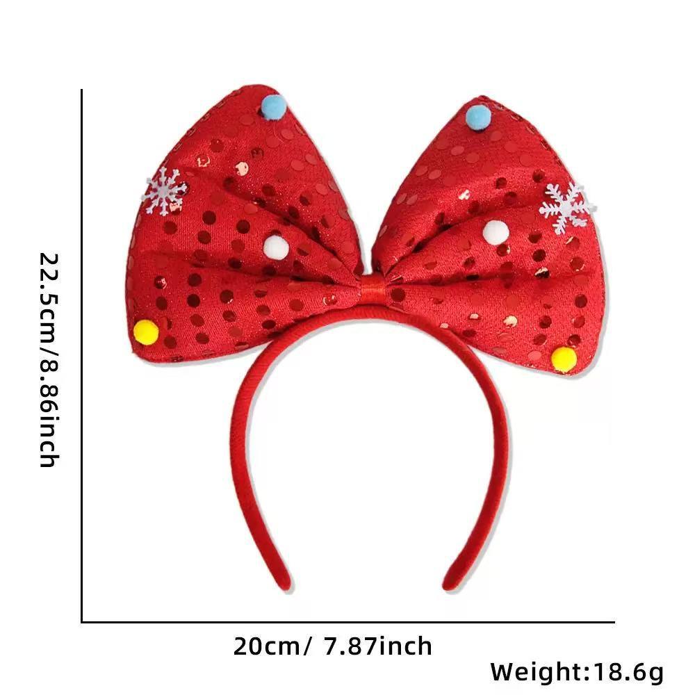 Children's Christmas Reindeer Antler Headband - Five-Star Decoration for Holiday Parties