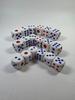 Multicolor Dots Disposable Small Dice for Parties and Bars
