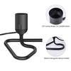 EU/US Plug E27 E26 Lamp Base Holder With Switch Vintage Table Lamp Bedside Lamp Night Light For Bedroom Living Room Decor