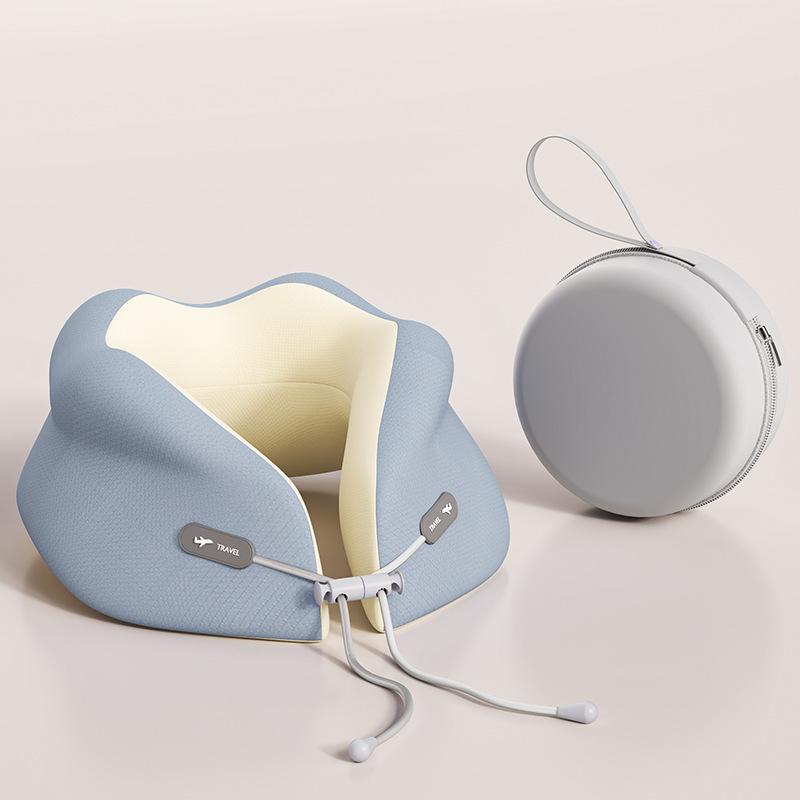 

Travel Portable Airplane Pillow Office Nap Neck Pillow Slow Rebound Neck Pillow single neck pillow