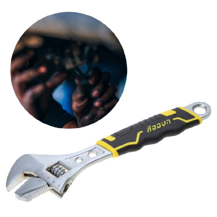 12 Inch Anti-slide Universal Monkey Wrench Adjustable Spanner Adjust Wrenches