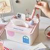 Big Capacity Tissue Storage Box House Shape Desktop Storage Holder Tissue Paper Box  Desktop