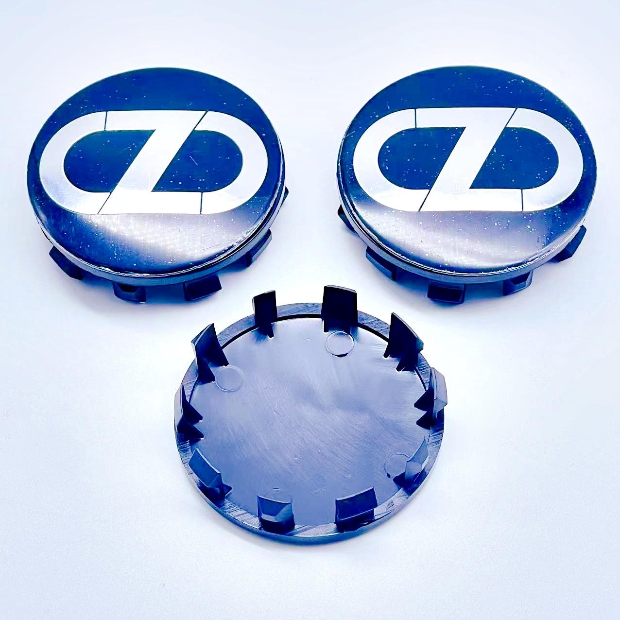 

4PCS OD 56MM / ID 53MM Caps On Wheels OZ Emblem Wheel Center Cap Car Logo Wheel Cover Hub caps Sport Rim Caps Silver And Black OZ Badge&4pcs 56mm Cap
