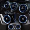 Auto-Lüftungsschlitz-Zierring Für Mercedes Benz GLC C-Klasse C200 C220 C300 GLC250 MB X253 W205 AC-Panel-Auslass-Dekorationsabdeckung Aufkleber