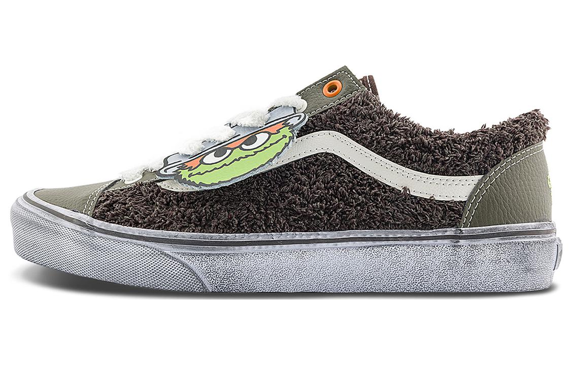 Vans X Улица Сезам Style 36 Коричневый Оливково-зеленый VN0A54F6YJ7 36