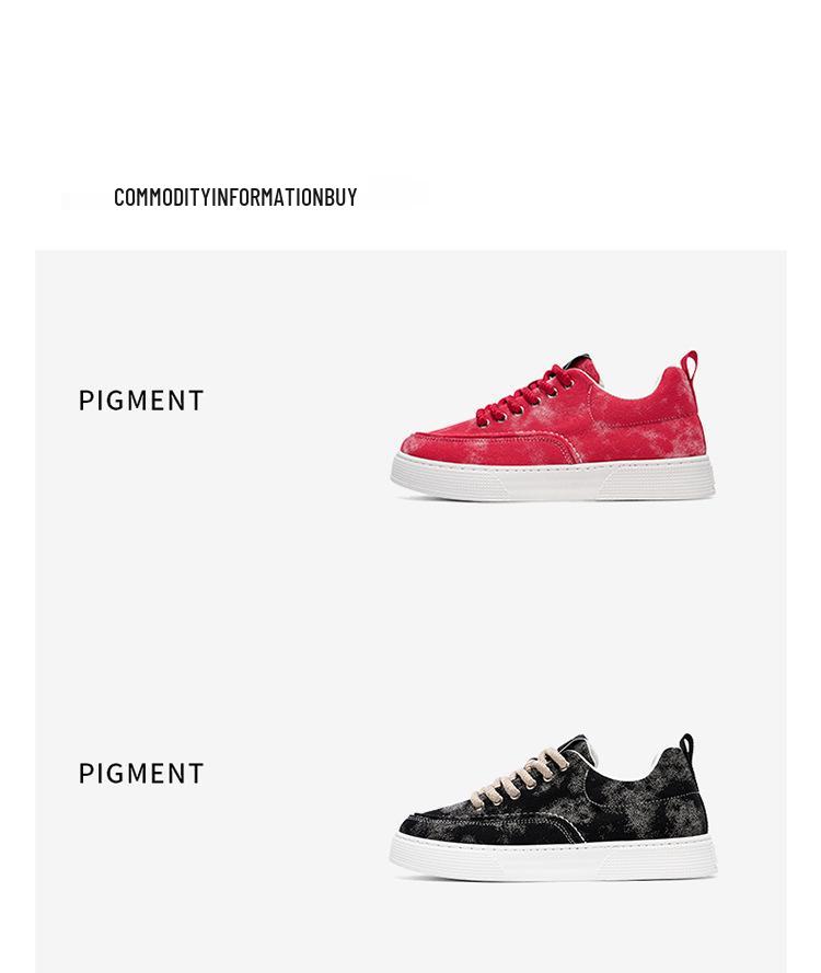 2025 Autumn Men's Trendy Canvas Shoes - Comfortable, Non-Slip, Wear-Resistant, and Breathable.