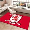 1PC rug Red Lion Football Club Carpet, Chair Rug,Area Rug for Office Bedroom living rooms bedroom, Doormat decor Christmas fan gifts