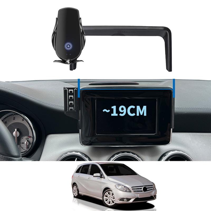 for Mercedes-Benz B-Class 2012-2018 W246 Phone Holder Screen Fixed Navigation Bracket Base Wireless Charging Accessories