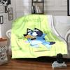 Bluey Blanket Durable Comfort Perfect for Office Chair Chair Bed for All Occasions Warmthful Decor Ideal Gift For Birthday Valentine'S Day