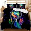 Dream Catcher Sengesett Elegant Bohemian Dynetrekk Queen 240x220 Etnisk Dynetrekk Enkelt Dobbelt King Dynetrekk Sengetrekk