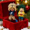 Original Genuine My Hero Academia Childhood Izuku Midoriya / Childhood Katsuki Bakugo Figure Model Decoration Doll