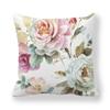 Housse de coussin florale camélia Rose, taie d'oreiller Vintage à imprimé Floral, décorative pour canapé
