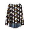 Women's Fashion Long Sleeve Helloween Print Sweater