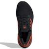 Adidas Ultra Boost 20 Black Solar Red Sneakers EG0698