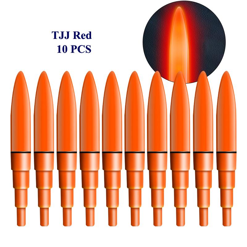 10PCS Electric Light Sticks Tackle Electronic Ocean Fishing Accessories Bright Lake River Sea Tools