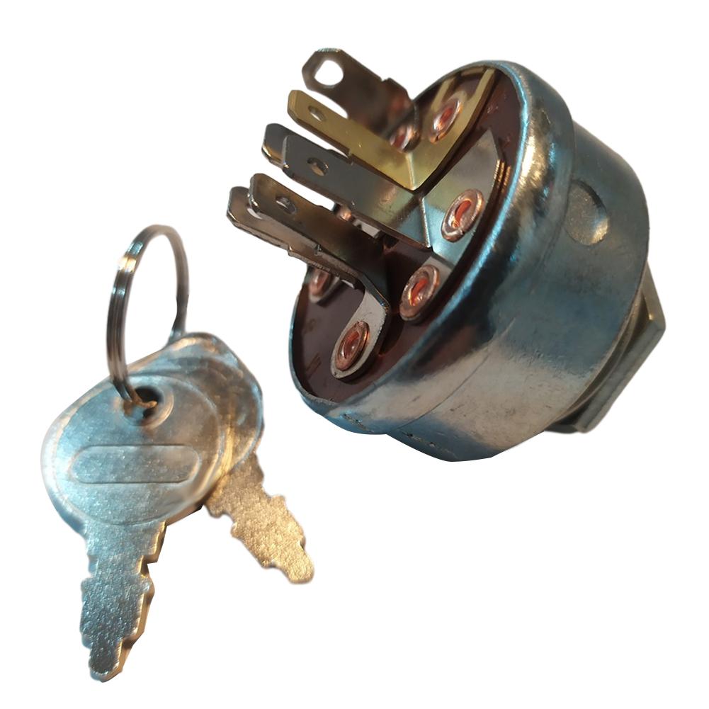 For Lawn Maintenance Ignition Switch With Key Lawn Tractor Ignition Switch Reliable 3 Pieces For Exmark 1 543070