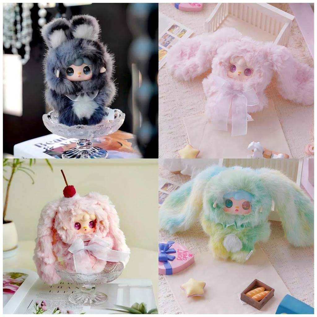 YOOKI Bouncing Rabbit Series Plush Blind Officially Quicksand Eye Electroplated Gradient Soft 8 Types 2 Special 1 Random Item Toy, Box, Authentic,