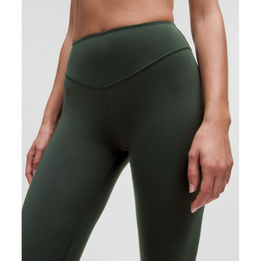 Lululemon WUnder Under Smoothcover High Rise Tight 28  Blackened Pine
