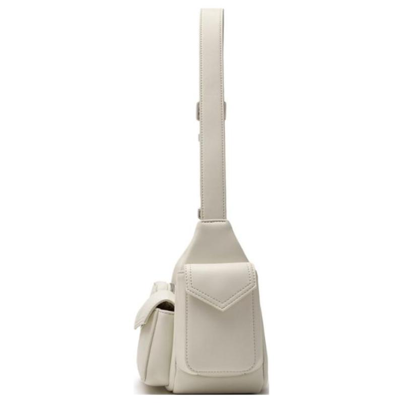 MLB Polyester Shoulder Bag Regular Women's Cream Casual 3ABQBV25N-50CRS