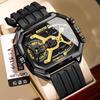 Men's watch multi-function three-movement fashion electronic watch