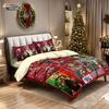 Set piumone senza cuciture 3 pezzi K-Pop Demon Hunters stampato multi-taglia decorazione biancheria da letto camera da letto morbido e lavabile in lavatrice