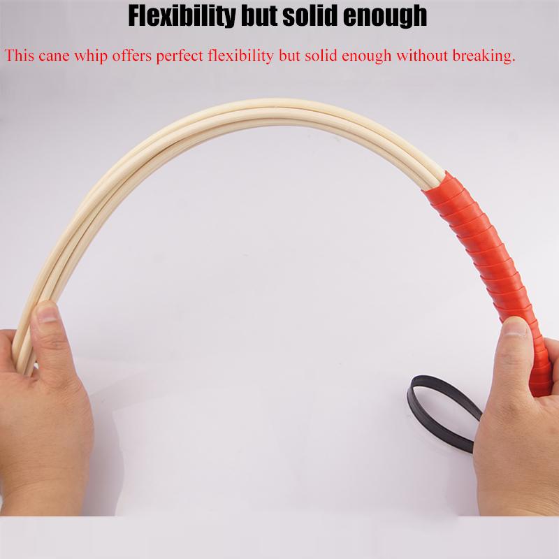 60cm Straight Rattan Prop Whip Flogger,Spanking Paddle Cane Riding Crop,Adult Sex Toys For Couple