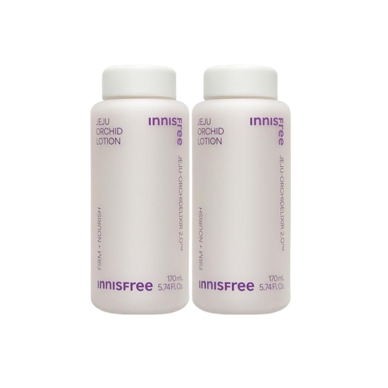 Innisfree Jeju Orchid Lotion 170ml | Firming & Hydrating Korean Emulsion with Jeju Orchid Extract