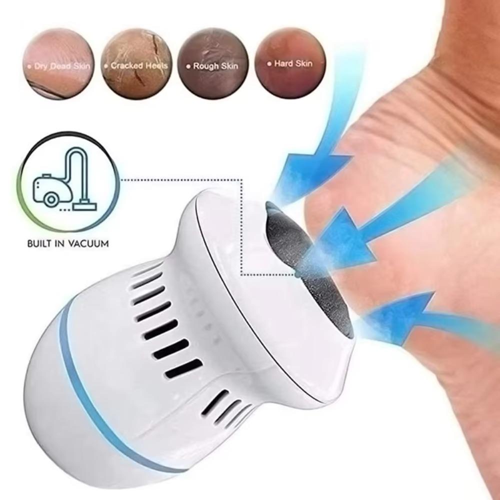 2 Speed Adjustable Foot Grinder Automatic Vacuuming Foot Calluses Remover  Stockings
