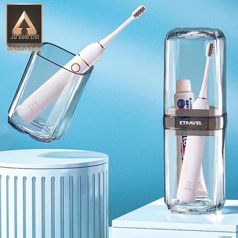 Etravel Travel Wash Cup & Toothbrush Holder Set
