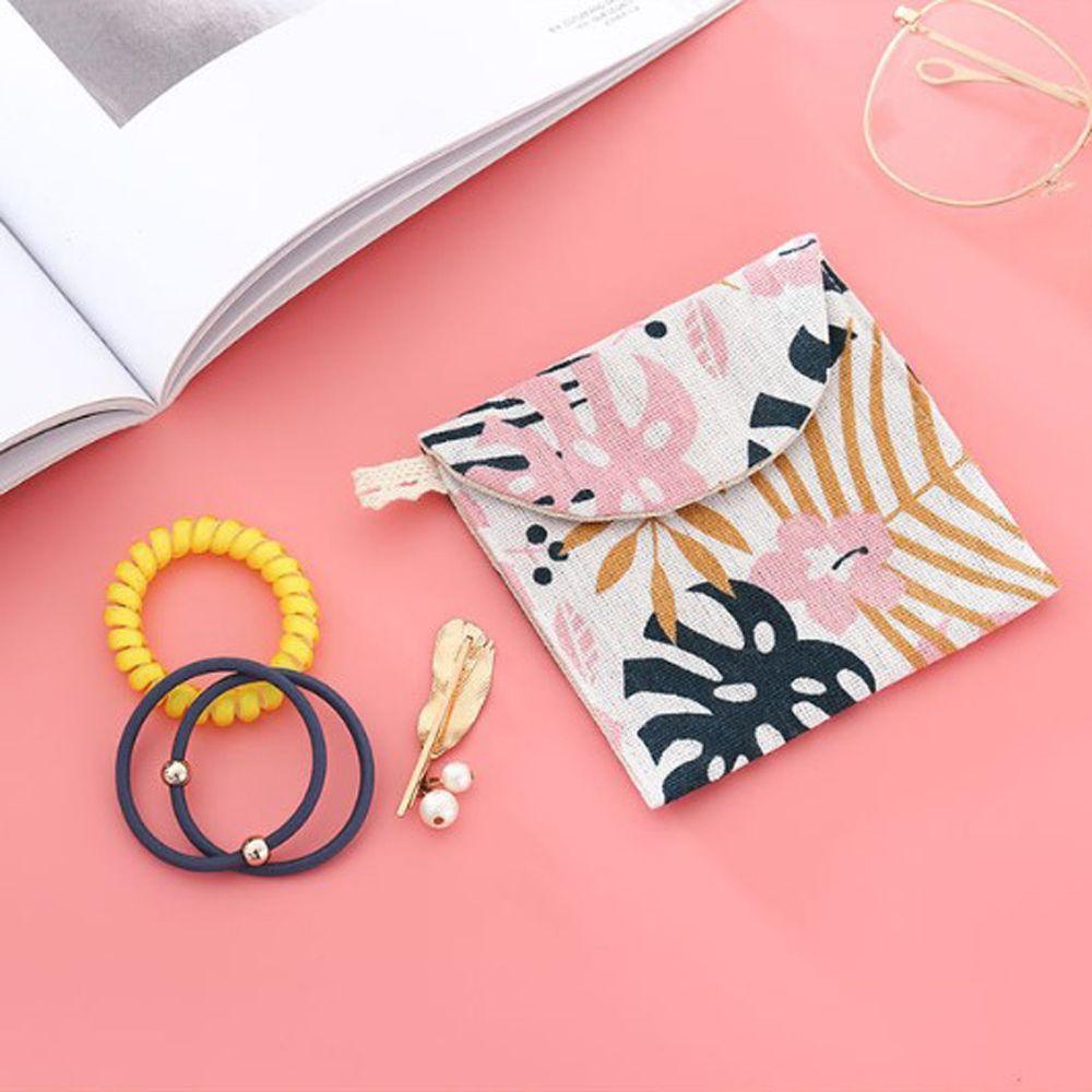 Organizer Sundries Tampon Napkin Coin Pouch Sanitary Pad Storage Bag Mask storage bag Makeup Bag