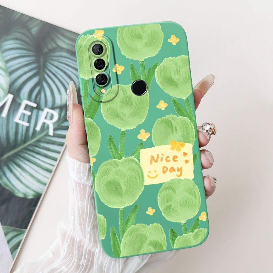 For Huawei P30 Lite Case MAR-LX1A Cover Cute Cartoon Camera Protection Soft Phone Case For Huawei P30Lite Nova 4e Honor 20S Capa