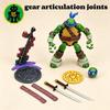 Hot New OUTART Toys Teenage Mutant Ninja Turtles Action Figure TMNT Figurine Kaiyodo Revoltech Figurine Ko Model Gifts Toys