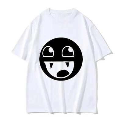 T-shirts Meme Drôle Domo Kun Visage Épique Hommes Été Col O Mode T-Shirt de Haute Qualité T-Shirt Décontracté Surdimensionné Vêtements pour Hommes