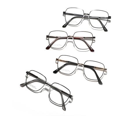 Glasses Large Square Square Commuter Frame Glasses Men'S Saddle Nose Pad Myopia Frame Simple Flat Glasses Women