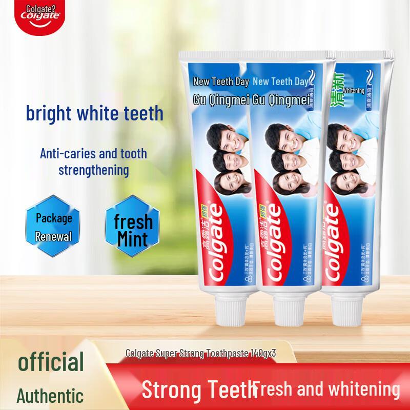 Colgate Strong Teeth & Fresh Breath Mint Toothpaste