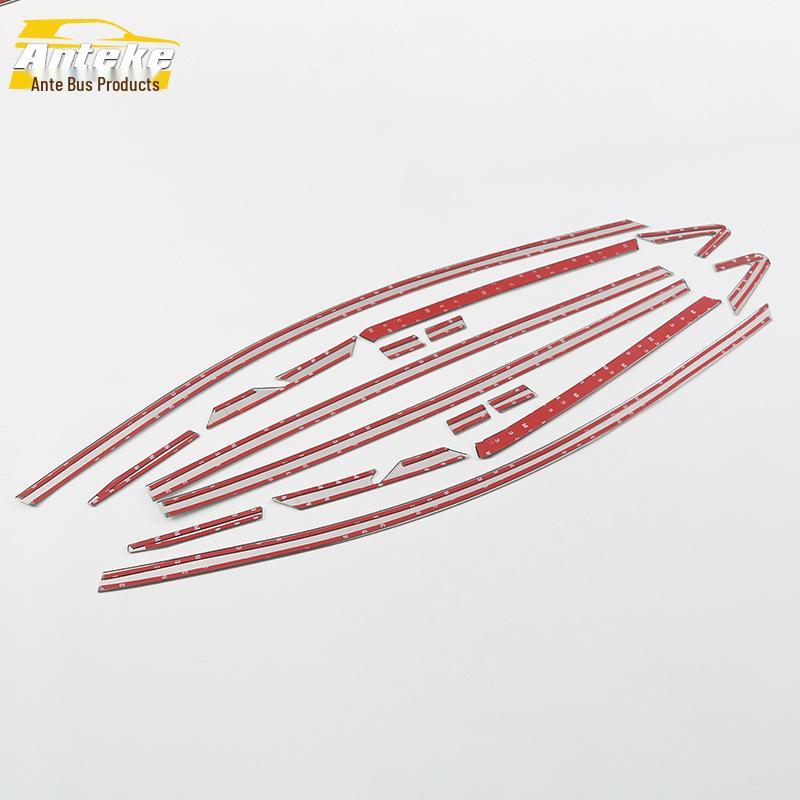 14 RAV4 Autofensterleisten: Kratzfeste Dekorative Glanzstreifen & Aufkleber