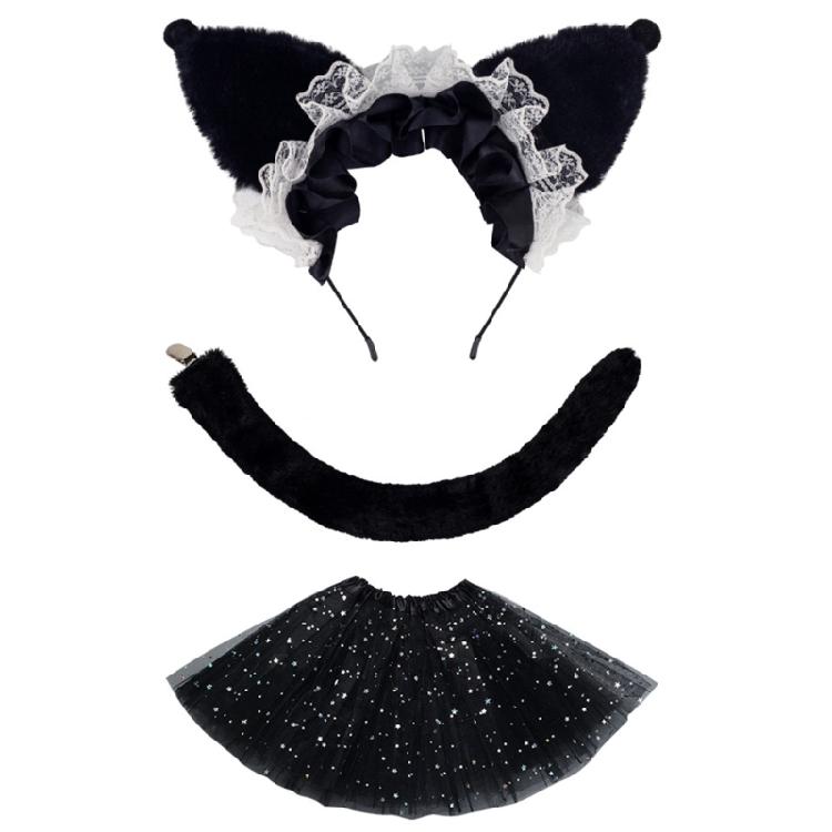 Katzen Plüsch Stirnband Bequemes Elastisches Kopfband Haarschmuck Zum Hinzufügen Eines Hauch Von Spaß Zu Jedem Outfit Oder Event