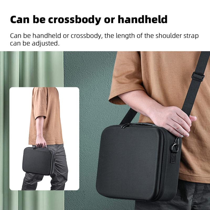 Storage Bag Portable Shoulder Messenger Bag Suitcase Carrying Box Luggage Compatible For Dji Mavic 3