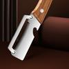 2in1 Stainless Steel Peelrs With Wooden Handle Multi-functional Vegetable Slicing Fruits Peeler Kitchen Tool