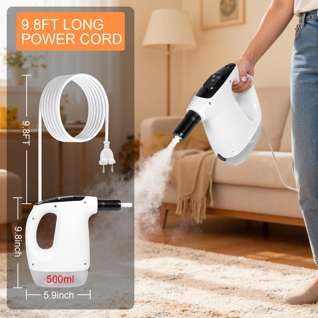High-Temperature Multi-Functional Handheld Steam Mop Cleaner