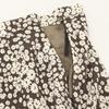EDIT FOR LULU Brown small floral print skirt skirt 34 BrownUsed