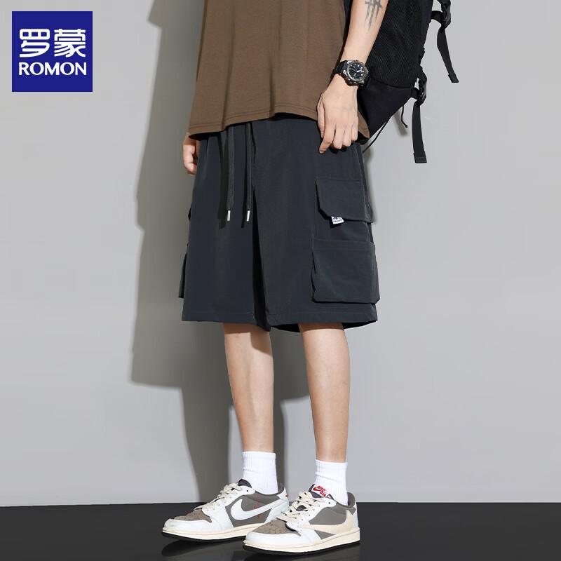 Men s Summer Loose Fit Workwear Shorts L