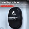 Autotürschloss Anti-Kollisions-Silikonabdeckung für C1 DS3 C2 C3 Vts C4 Saxo C4L C5 C6 C8 Xsara C3-XR Picasso Berlingo SEGA