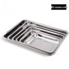 Thickened Stainless Steel Rectangular Tray