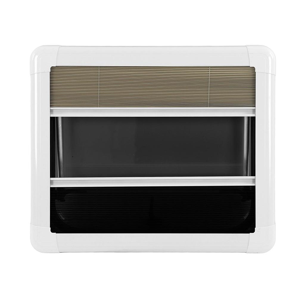 Sliding Window Round Corner Double Layer UV Protection Pull Push Style for Caravan Camper Trailer RV