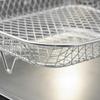 Air Fryer Rack Food Grade Air Fryer Grilling Rack Wire Grilling Basket Oven Crisper Tray Dishwasher Safe for Roasting