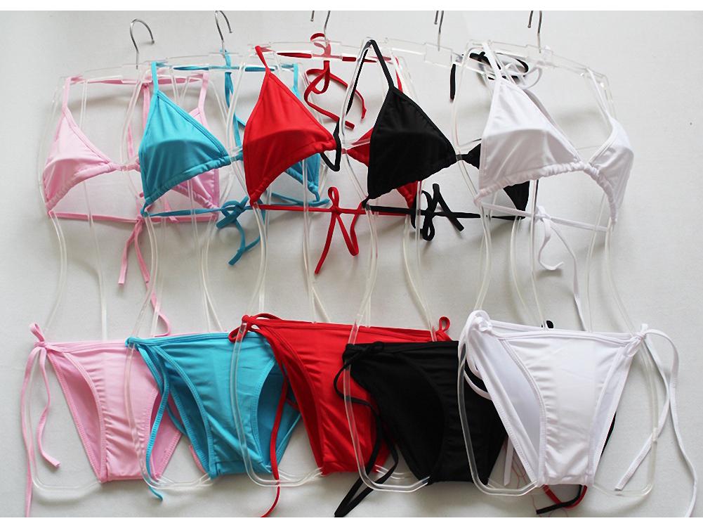 13-Color Candy Bikini Set: Trendy Swimwear with Large Stock