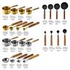 4Pcs Kitchen Measuring Utensils Easy to use Measuring Spoon with Handle Measuring Cup Cooking Measurement Accessories