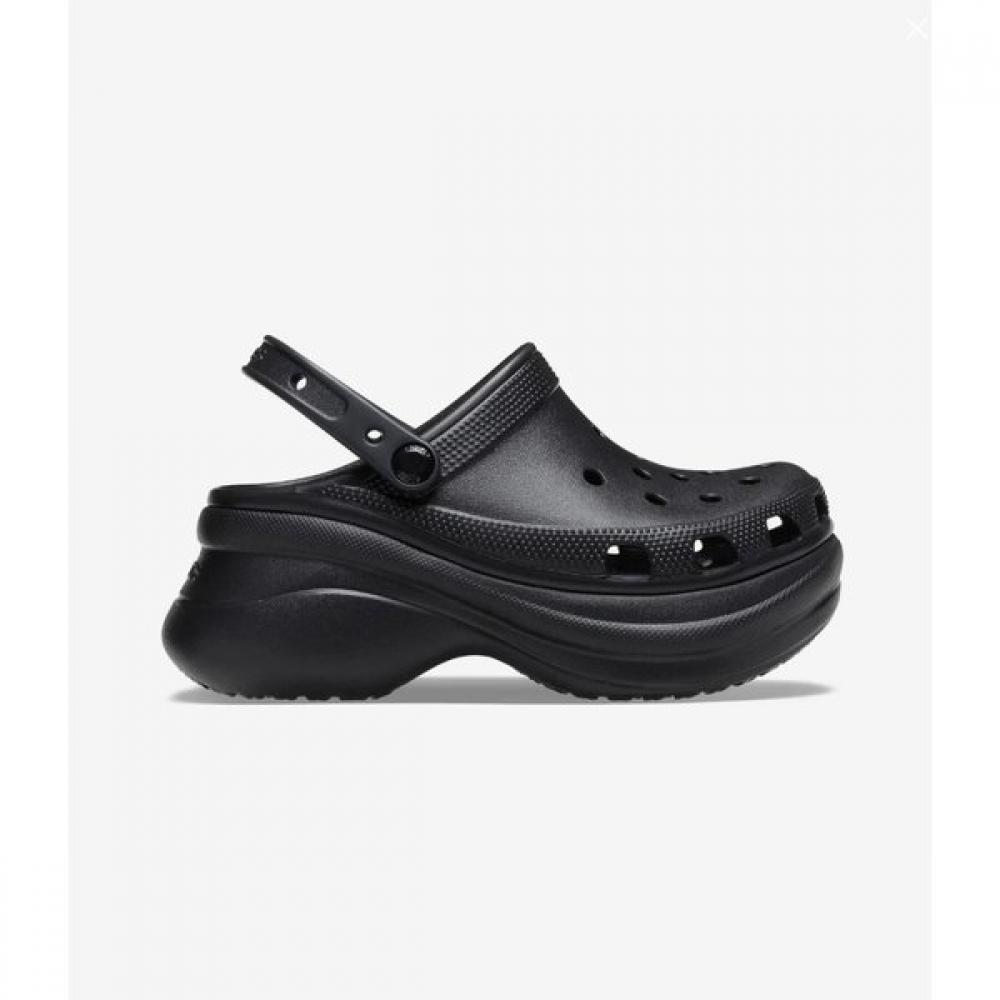 CrocS Women S Bay Clog Sandal Slipper Platform Black 206302 001